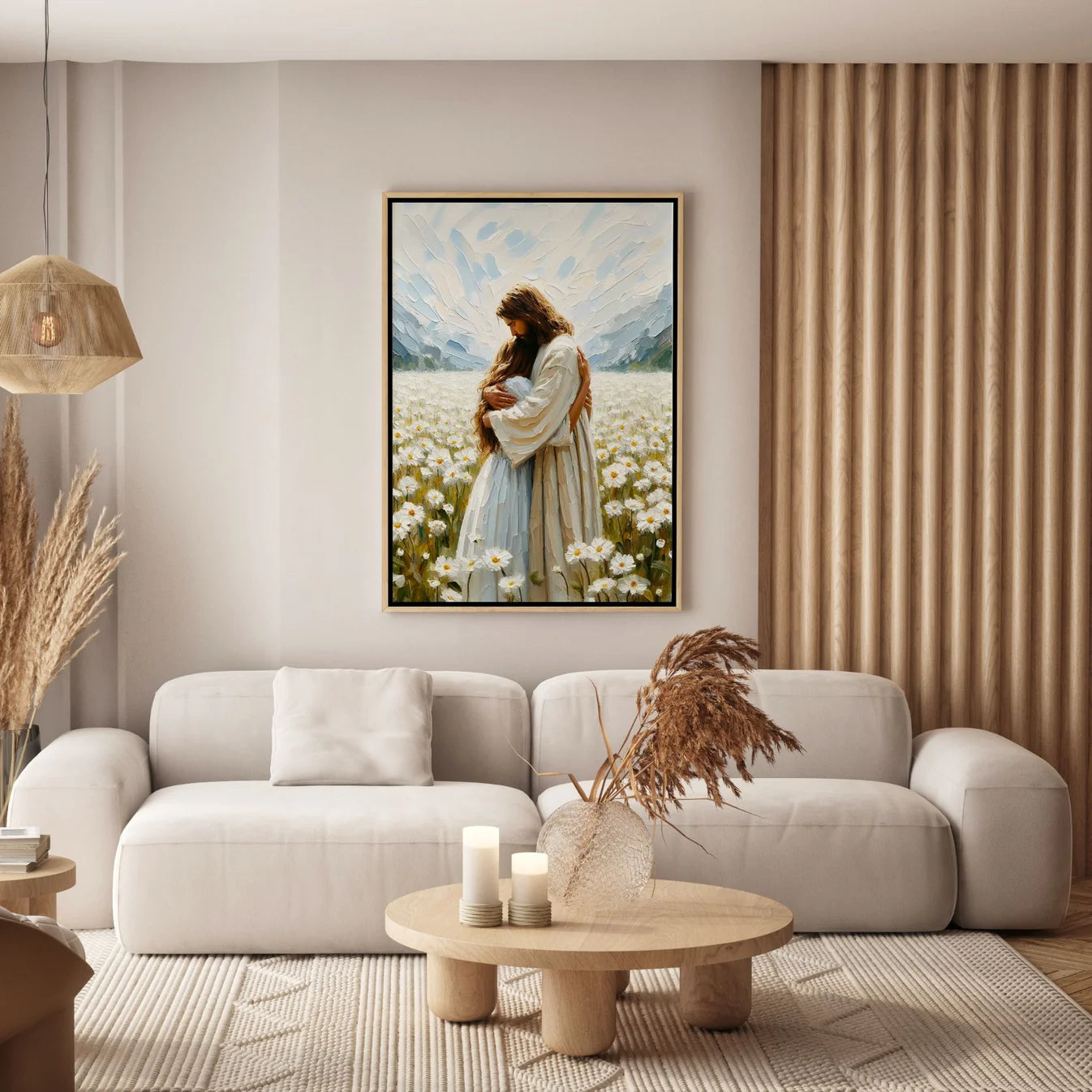 Jesus Hugging a Woman - Stilhaus-Hamburg