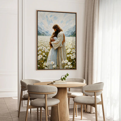 Jesus Hugging a Woman - Stilhaus-Hamburg