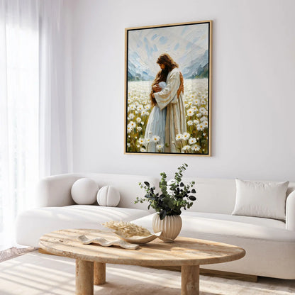 Jesus Hugging a Woman - Stilhaus-Hamburg